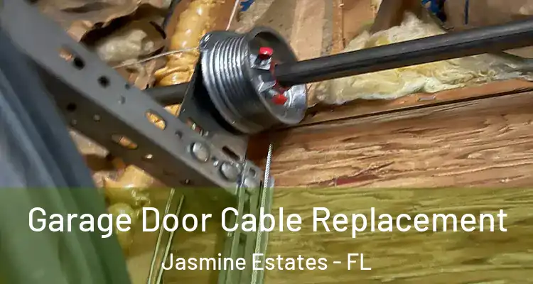  Garage Door Cable Replacement Jasmine Estates - FL