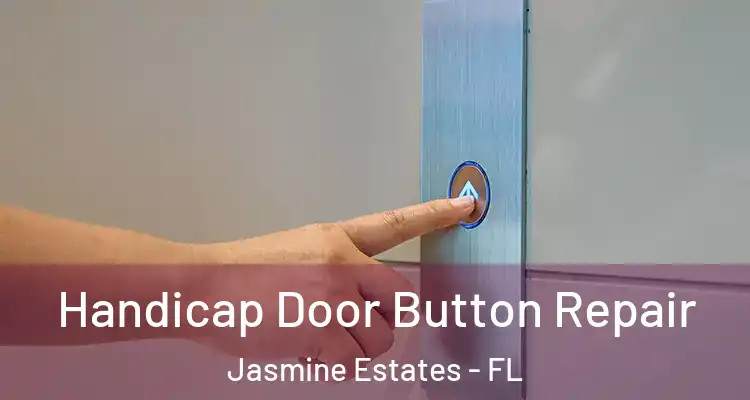  Handicap Door Button Repair Jasmine Estates - FL