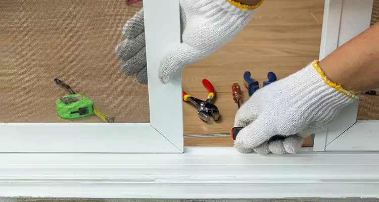 Sliding Glass Door Off Rails Repair in Jasmine Estates, FL